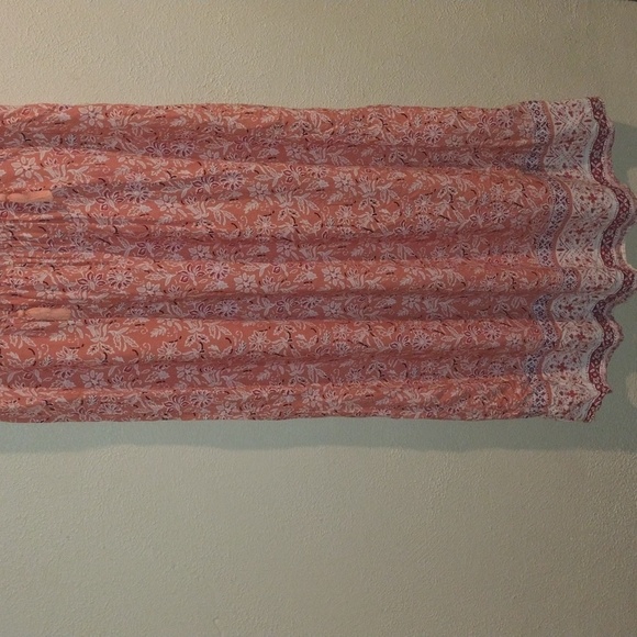 Floral Maxi Boho Beach Lunch Lounge Dress XS - Picture 2 of 8